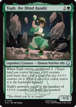 Toph, the Blind Bandit - Avatar: The Last Airbender #198