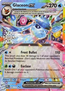 Glaceon ex - 026/131 (Holiday Calendar) - SV: Prismatic Evolutions #026
