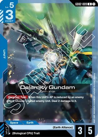 Calamity Gundam - Dual Impact #GD02-009