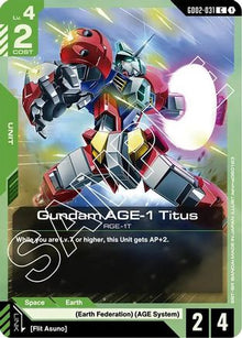 Gundam AGE-1 Titus - Dual Impact #GD02-031