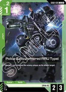 Police Zaku (Armored RRU Type) - Dual Impact #GD02-035