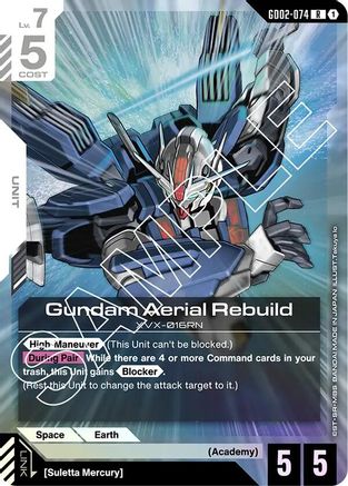 Gundam Aerial Rebuild - Dual Impact #GD02-074