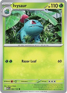 Ivysaur - 002/132 - ME01: Mega Evolution #002