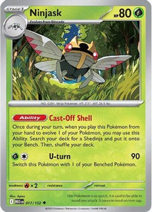Ninjask - 017/132 - ME01: Mega Evolution #017