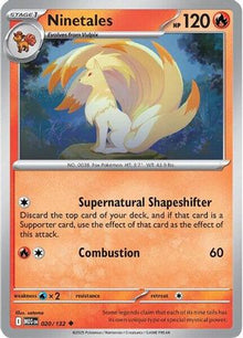 Ninetales - ME01: Mega Evolution #020