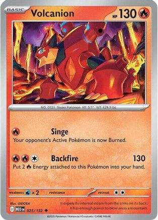 Volcanion - ME01: Mega Evolution #025