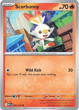 Scorbunny - ME01: Mega Evolution #026