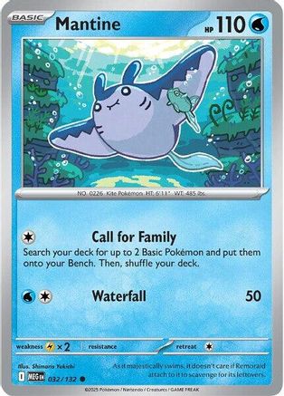 Mantine - ME01: Mega Evolution #032