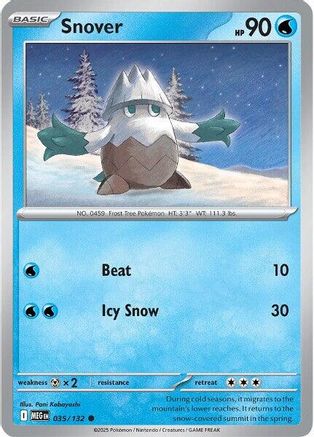 Snover - 035/132 - ME01: Mega Evolution #035