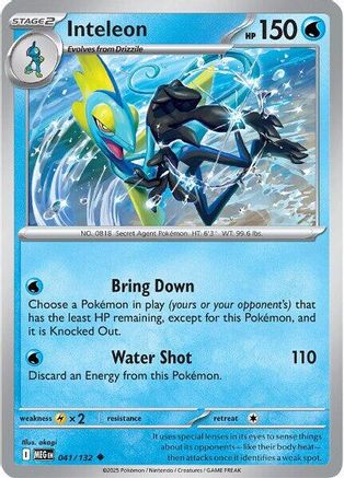 Inteleon - 041/132 - ME01: Mega Evolution #041