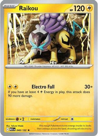 Raikou - ME01: Mega Evolution #048