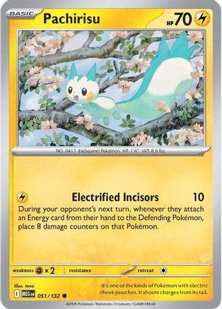 Pachirisu - ME01: Mega Evolution #051