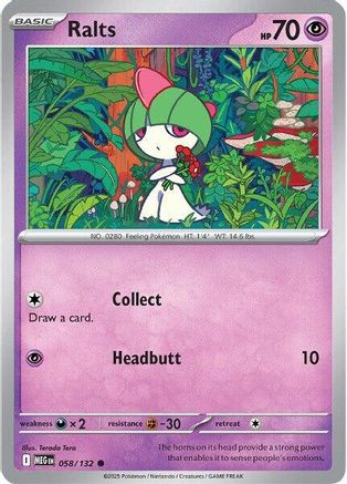 Ralts - ME01: Mega Evolution #058