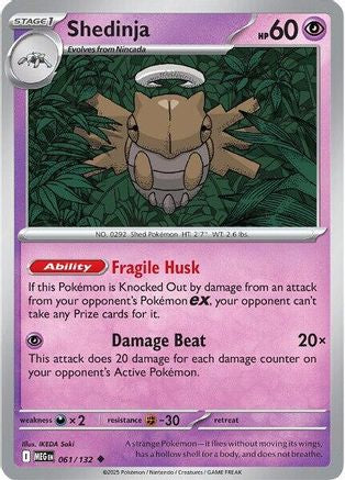 Shedinja - 061/132 - ME01: Mega Evolution #061