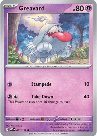 Greavard - ME01: Mega Evolution #065