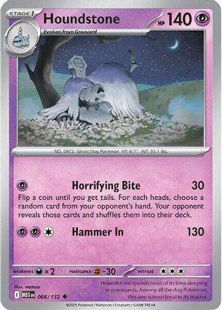 Houndstone - 066/132 - ME01: Mega Evolution #066