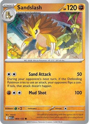 Sandslash - ME01: Mega Evolution #069
