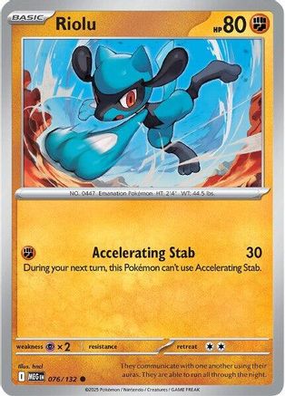Riolu - ME01: Mega Evolution #076
