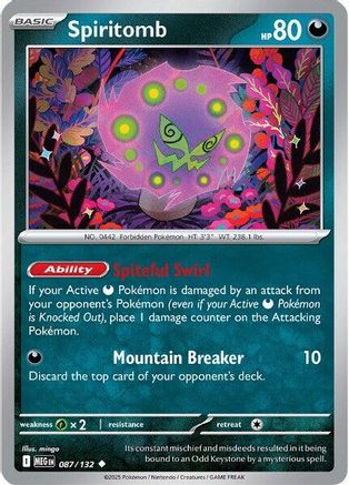 Spiritomb - 087/132 - ME01: Mega Evolution #087