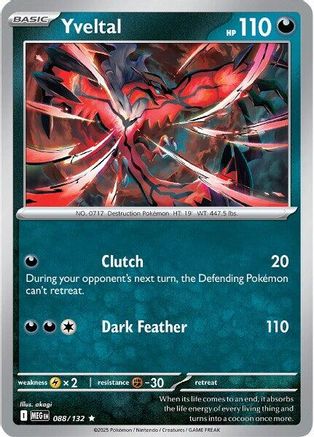 Yveltal - ME01: Mega Evolution #088