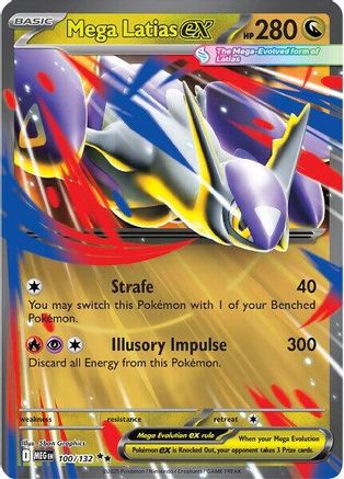 Mega Latias ex - 100/132 - ME01: Mega Evolution #100