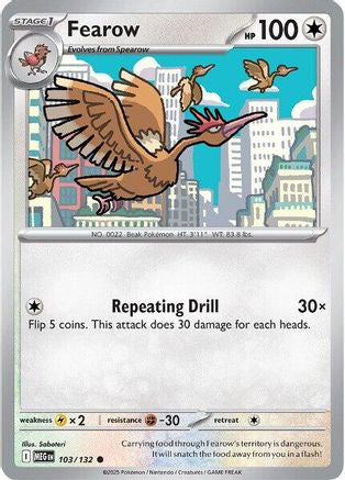 Fearow - ME01: Mega Evolution #103