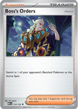 Boss's Orders [Ghetsis] - ME01: Mega Evolution #114