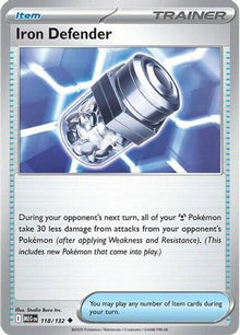Iron Defender - ME01: Mega Evolution #118
