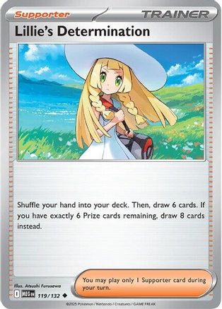Lillie's Determination - 119/132 - ME01: Mega Evolution #119