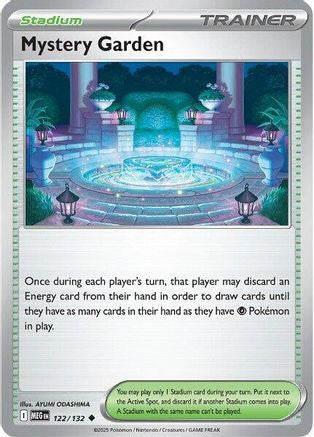 Mystery Garden - 122/132 - ME01: Mega Evolution #122