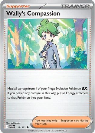Wally's Compassion - 132/132 - ME01: Mega Evolution #132