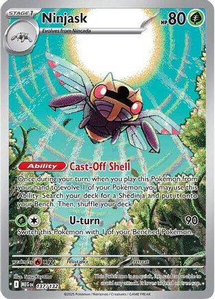 Ninjask - 137/132 - ME01: Mega Evolution #137