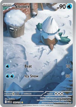 Snover - 140/132 - ME01: Mega Evolution #140
