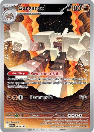 Garganacl - 147/132 - ME01: Mega Evolution #147