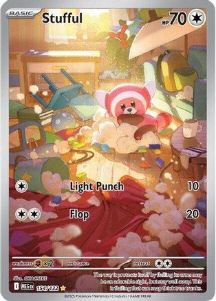 Stufful - 154/132 - ME01: Mega Evolution #154
