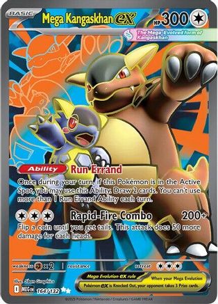 Mega Kangaskhan ex - 164/132 - ME01: Mega Evolution #164