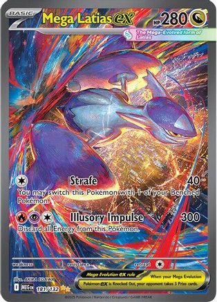 Mega Latias ex - 181/132 - ME01: Mega Evolution #181