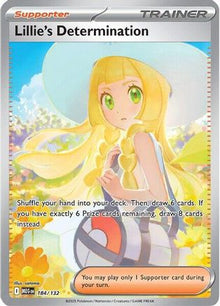 Lillie's Determination - 184/132 - ME01: Mega Evolution #184