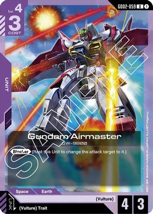 Gundam Airmaster - Dual Impact #GD02-059