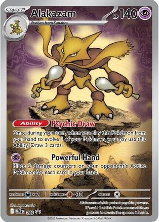 Alakazam - 009 - ME: Mega Evolution Promo #009