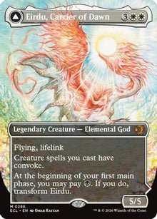 Eirdu, Carrier of Dawn (Borderless) - Lorwyn Eclipsed #286