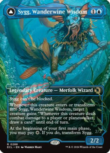Sygg, Wanderwine Wisdom (Borderless) - Lorwyn Eclipsed #288