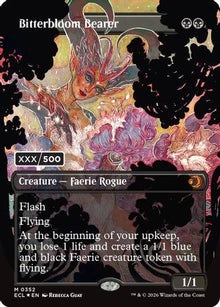 Bitterbloom Bearer (Borderless) (Serial Numbered) - Lorwyn Eclipsed #352