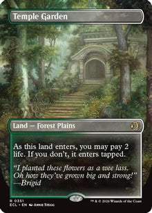 Temple Garden (Borderless) - Lorwyn Eclipsed #351