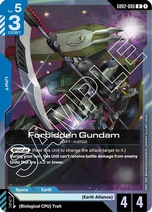 Forbidden Gundam - Dual Impact #GD02-006