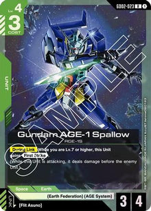 Gundam AGE-1 Spallow - Dual Impact #GD02-023