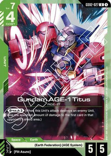 Gundam AGE-1 Titus (GD02-027) - Dual Impact #GD02-027