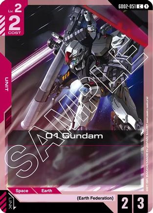 01 Gundam - Dual Impact #GD02-051