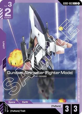 Gundam Airmaster (Fighter Mode) - Dual Impact #GD02-063