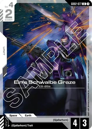 Ein's Schwalbe Graze - Dual Impact #GD02-077